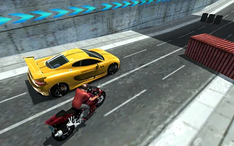 Car vs. Heavy Bike Racing screenshot 14