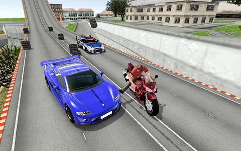 Car vs. Heavy Bike Racing screenshot 5