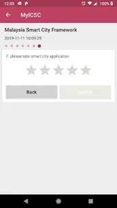 MyICSC - Smart City Survey screenshot 5