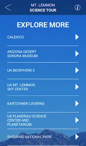Mt. Lemmon Science Tour screenshot 4