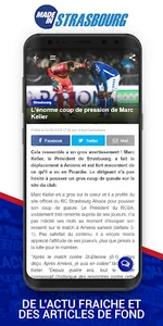 Foot Strasbourg screenshot 1