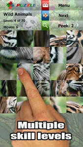 Wild animals puzzle: Jigsaw screenshot 1