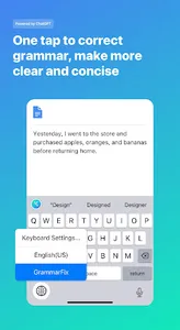 GrammarFix - Grammar Keyboard screenshot 0