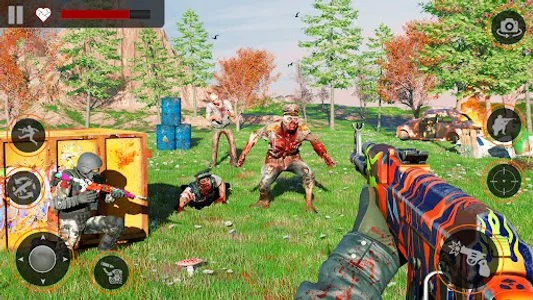 Zombie Games 3D - Gun Games 3D screenshot 17