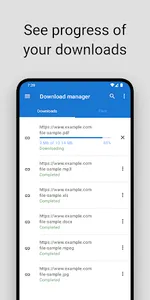 Download manager screenshot 1