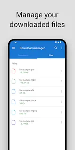 Download manager screenshot 2