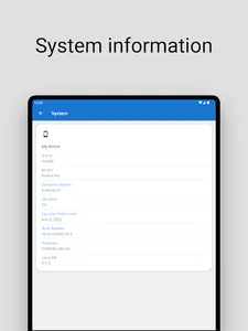 System information screenshot 5