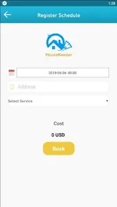 هاوس كيبر - خدمه تنظيف المنازل screenshot 1