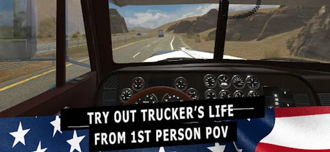 Truck Simulator PRO USA screenshot 1