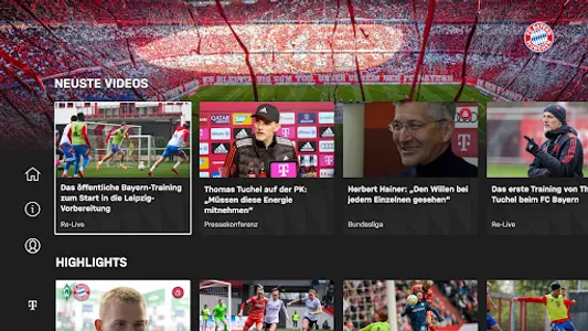 FC Bayern TV PLUS screenshot 4