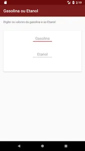 Gasolina ou Etanol screenshot 0