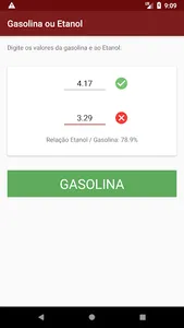 Gasolina ou Etanol screenshot 1