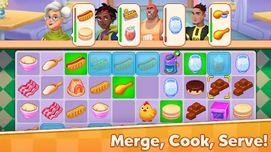 Cook & Merge : Merge Cooking screenshot 12