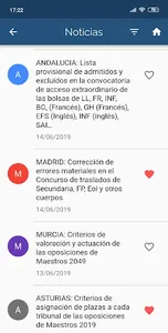 App Magister: Oposiciones de E screenshot 1