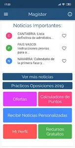 App Magister: Oposiciones de E screenshot 2