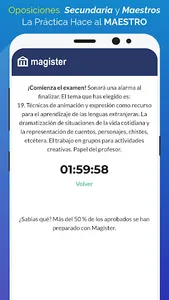 Simulacro Oposiciones Maestros screenshot 4