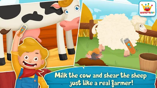 Dirty Farm: Games for Kids 2-5 screenshot 1