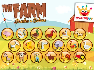 Farm Animals Puzzles Games 2+ screenshot 13