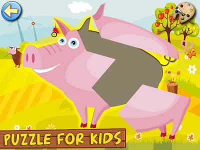 Farm Animals Puzzles Games 2+ screenshot 14