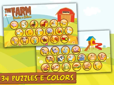 Farm Animals Puzzles Games 2+ screenshot 16