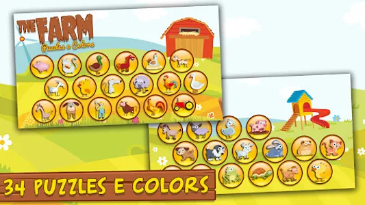 Farm Animals Puzzles Games 2+ screenshot 2