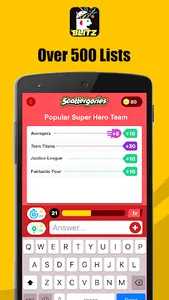 Scattergories Blitz screenshot 2