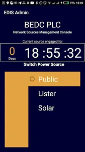 EDIS Sources Management screenshot 2