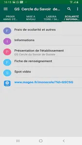 GS Cercle Du Savoir - Guinée screenshot 2