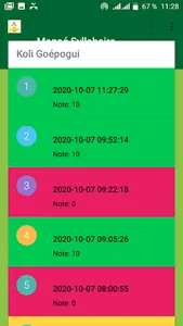 Magoé Syllabaire 1.6 screenshot 5