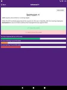 GRE Vocabulary Flashcards screenshot 14