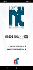 Revista Negócios em Transporte screenshot 0