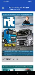 Revista Negócios em Transporte screenshot 1