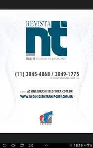 Revista Negócios em Transporte screenshot 2