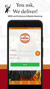 THE LOCAL credit union screenshot 0