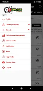 Mahindra eSpares Solution screenshot 2