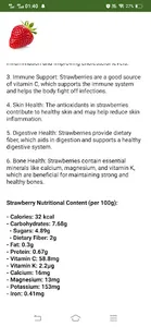Fruits Nutrition Details screenshot 4