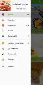 Main Dish recipes screenshot 1