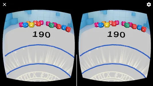 2048 3D ( Cardboard ) Game screenshot 2