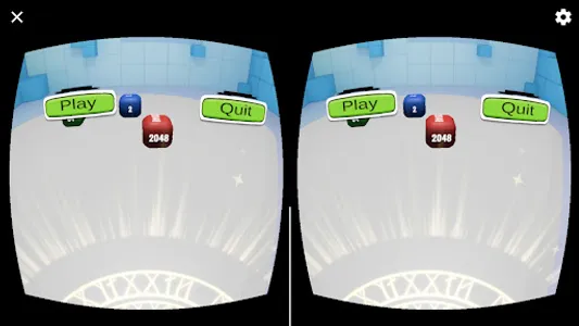 2048 3D ( Cardboard ) Game screenshot 5