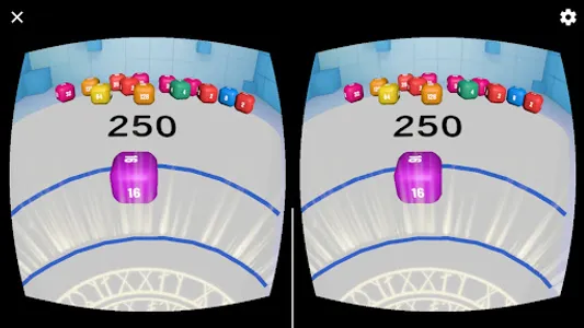 2048 3D ( Cardboard ) Game screenshot 7