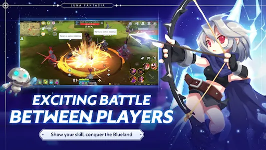 Luna Fantasia: War of Blueland screenshot 1