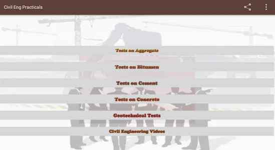 Civil Engineering Practicals screenshot 4