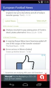 European Football News Now screenshot 2