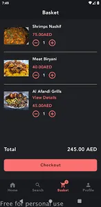 مطعم ومشاوي بيت الافندي screenshot 2