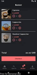 coffeestaion كوفي ستيشن screenshot 2