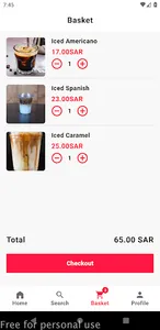 wanted caffee screenshot 2