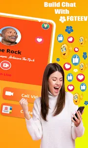 Dwayne Johnson Rock fake call screenshot 1