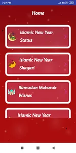 Islamic NewYear Shayari Status screenshot 0