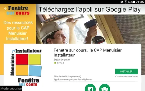 Fenetre sur cours,  le CAP Men screenshot 4