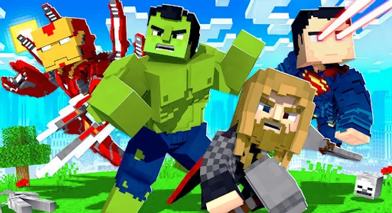Superheroes Mod for Minecraft screenshot 1